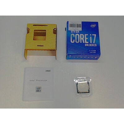 【前橋ｲﾝﾀｰｱｶﾏﾙ店】中古  INTEL Core i7 10700K(1200/3.8G/16M/C8/T16) 4540001502 