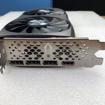 【甲府飯田店】中古  ZOTAC GeForce RTX4070 12GB GDDR6X ZT-D40700M-10B（RTX4070 12GB） 3480039931 
