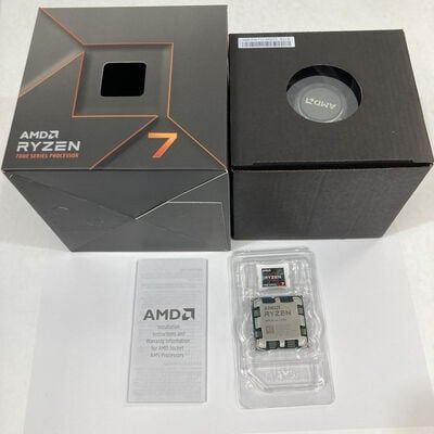 【神戸・三宮店】中古  AMD Ryzen 7 7700 (AM5/3.8GHz/40M/C8/T16/65W) 154483 