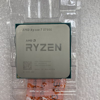 【京都店】中古  AMD Ryzen 7 5700G (AM4/3.8GHz/20M/C8/T16/65W) 146739 