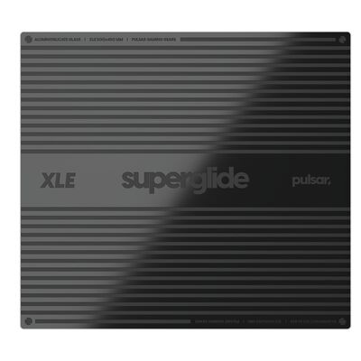 Pulsar  Superglide3 Glass Mousepad Type-S XLE Black (SGPXLEB3S) 