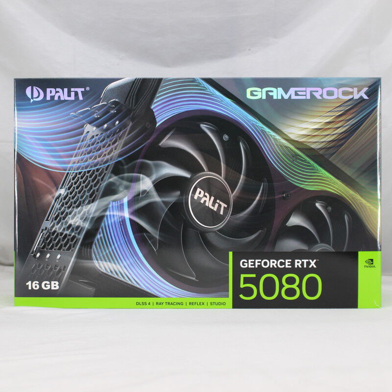 グラフィックボード・グラボ・ビデオカード Palit NE75080019T2-GB2030G Palit NE75080019T2-GB2030G (GeForce RTX 5080 GameRock 16GB