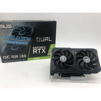 【郡山安積店】中古  ASUS DUAL-RTX3060-12G-V2 (RTX3060 12GB) 175485 