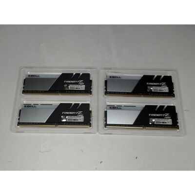 【前橋ｲﾝﾀｰｱｶﾏﾙ店】中古  G.SKILL F4-3600C16Q6-32GTZNC(PC4-28800/DDR4-3600 8GBx4枚セット) 4540002123 