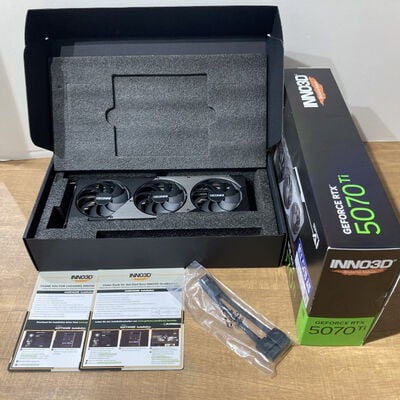 【富山本郷店】中古  INNO3D N507T3-16D7-176068N (RTX5070Ti 16GB) 4760001760 