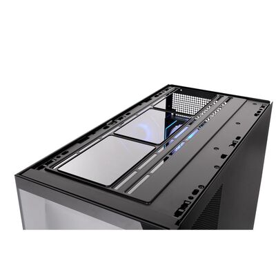 Thermaltake  Stage 450 TG ARGB Black CA-12B-00M1WN-00 (ATX ガラス ブラック) 