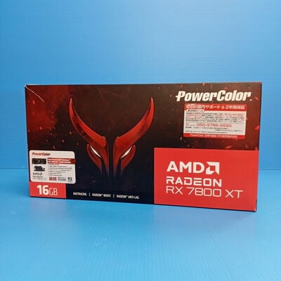 【大須店】中古  PowerColor Red Devil AMD Radeon RX 7800 XT 16GB GDDR6 3120023942 