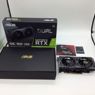 【浜松店】中古  ASUS DUAL-RTX3060TI-O8GD6X (RTX3060Ti 8G GDR6X) 175523 