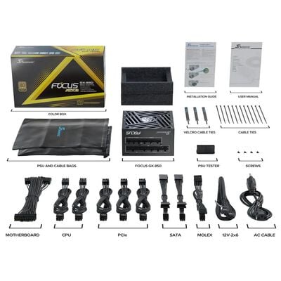 Seasonic  SRP-FGX851-A5A32SF (850W ブラック) 