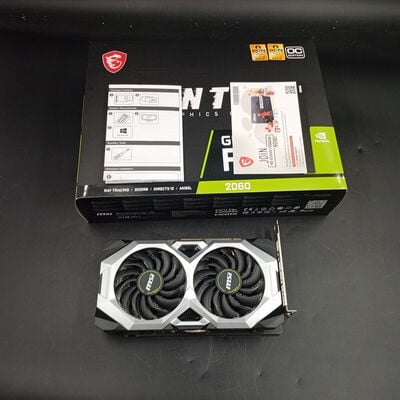 【大須店】中古  MSI GeForceRTX2060 VENTUS 6G OC(RTX2060 6G GDR6) 138899 