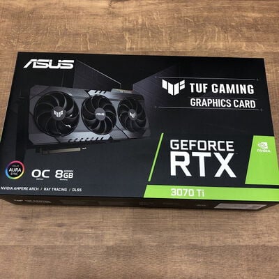 【宇都宮鶴田店】中古  ASUS TUF-RTX3070TI-O8G-GAMING (RTX3070Ti 8GB) 146268 