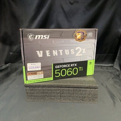【横浜駅前店】中古  MSI GeForce RTX 5060 Ti 8G VENTUS 2X OC PLUS(RTX5060Ti GDDR7) 3400009787 