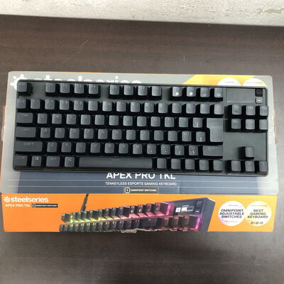 【福山ココローズ店】中古  SteelSeries Apex Pro TKL JP 2023 (64861J) 158787 