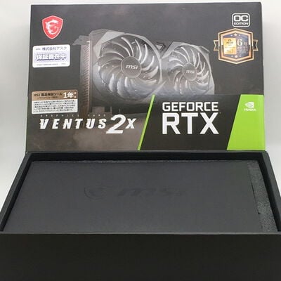 【佐賀南部バイパス店】中古  MSI GeForce RTX 3060 VENTUS 2X 12G OC (RTX3060 12GB) 144777 