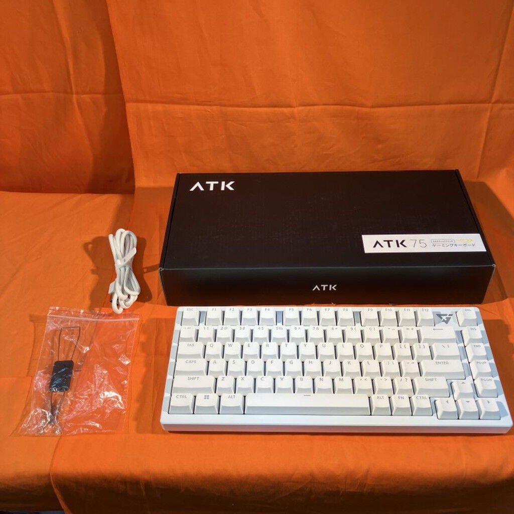 中古 ATK ATK75-WL (有線 ｹﾞｰﾐﾝｸﾞｷｰﾎﾞｰﾄﾞ) 3280021292 （276625