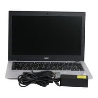中古  【ジャンク品/保証無/返品質問不可】NEC VersaPro タイプVB PC-VKM17BZC3 (Core i5 8350U/8GB/SSD256GB/-/オンボード/12.5/1366x768/Wi-Fi/WEBCAM/OSなし) 186084 