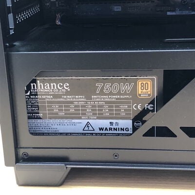 【甲府飯田店】中古  mouse LEVEL&infin; ILeDEs-M77M-A147F-TKSXB(i7 14700F/32GB/SSD1TB/RTX5070/W11H) 4720003106 