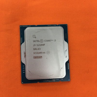 【なんば店】中古  INTEL Core i3 12100F  (1700/3.3G/12M/C4/T8) 148617 