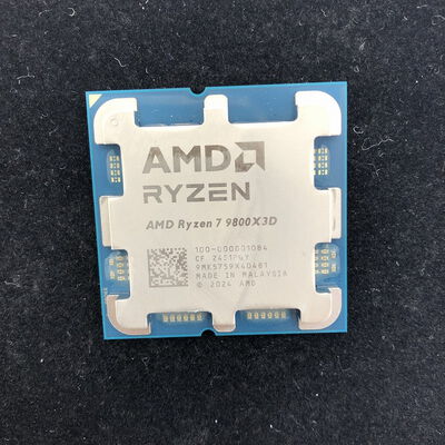 【盛岡都南店】中古  AMD Ryzen 7 9800X3D (AM5/4.7/104M/C8/T16/120W) 1460025260 