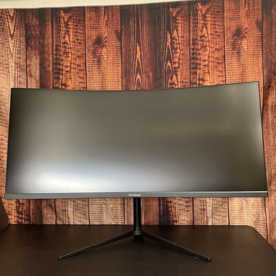 【富士青葉店】中古  Viewsonic VX3418C-2K (34"UW 2H2DP 1ms 湾曲 180Hz) 5070001455 