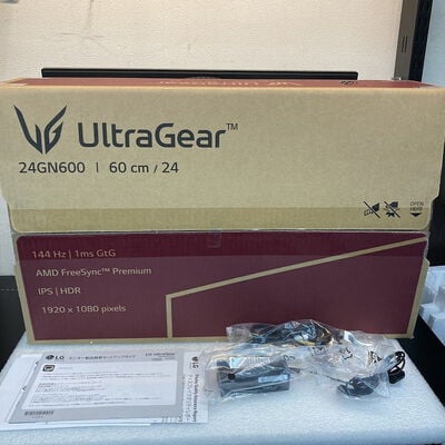 【京都店】中古  LG 24GN600-B (23.8インチ 1920x1080 144HZ) 3180006195 