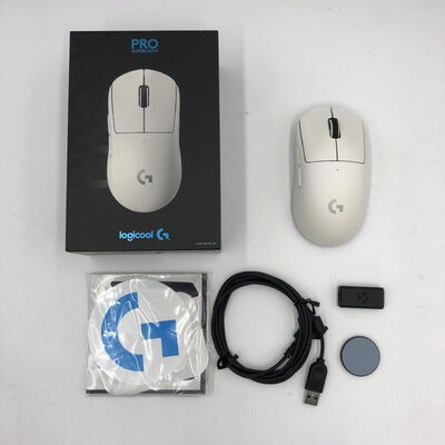 【福井日之出店】中古  Logicool PRO X SUPERLIGHT Wireless Gaming Mouse G-PPD-003WL-WH 146966 