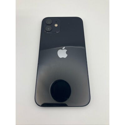 【仙台店】中古  Apple iPhone12 6.1インチ 128GB (ブラック) 国内版SIMロックフリー MGHU3J/A 143742 
