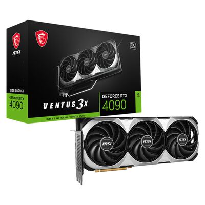 MSI  GeForce RTX 4090 VENTUS 3X E 24G OC (GeForce RTX 4090 24GB) 