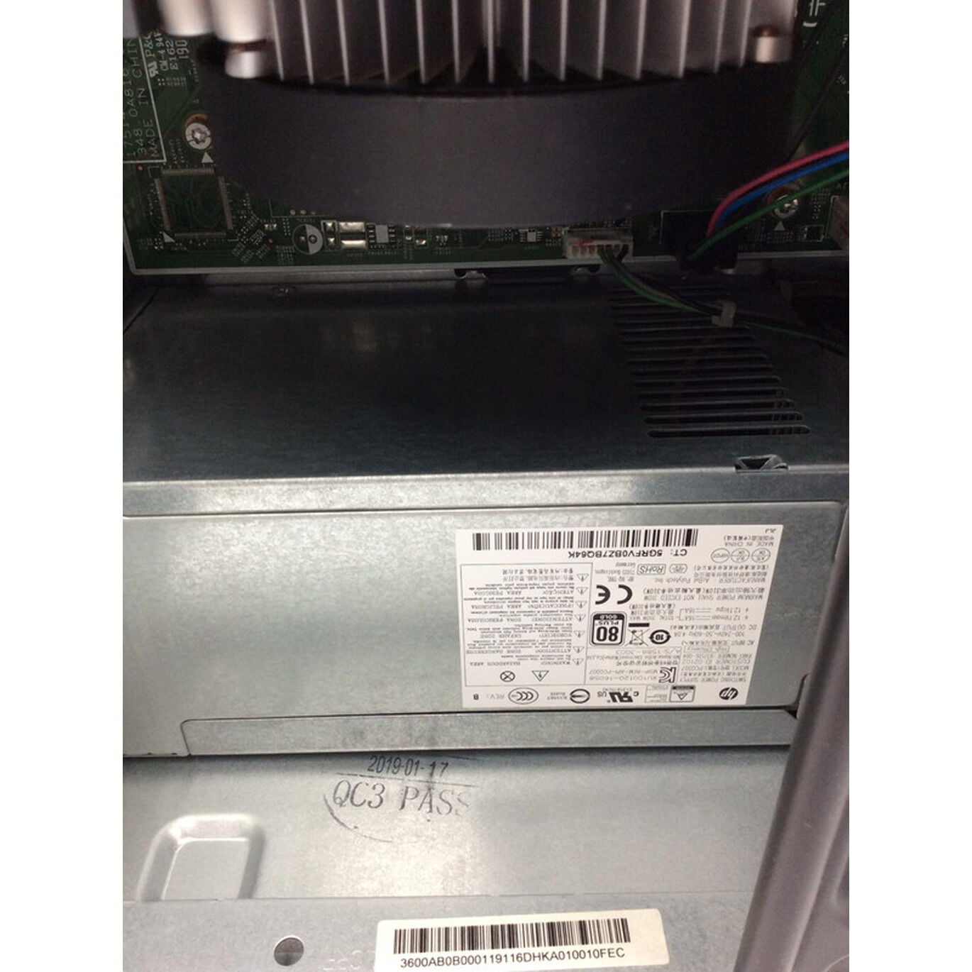 中古 HP Pavilion(i7 8700/16GB/SSD256GB/HDD2TB/GTX1050Ti/DVDマルチ