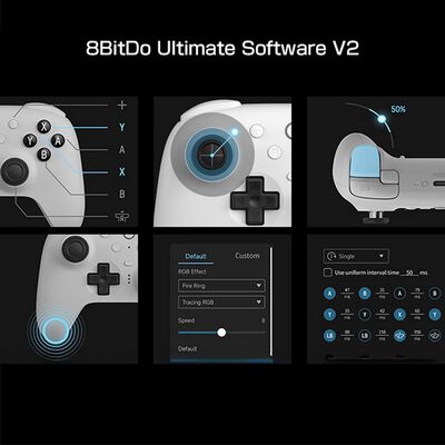 8BitDo  Ultimate 2 Bluetooth White (ワイヤレス ゲームパッド ホワイト) 