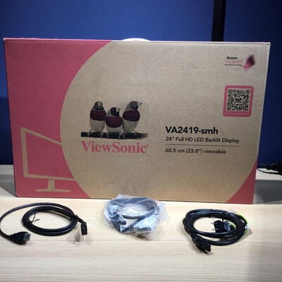 【松山環状枝松店】中古  Viewsonic VA2419-SMH-7 (23.8”W 1A1H 5ms IPS) 182907 