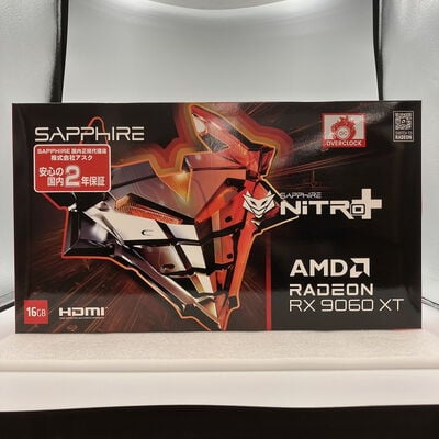 【新潟店】中古  SAPPHIRE NITRO+ Radeon RX 9060 XT GAMING OC 16GB (RX9060XT 16G) 179903 