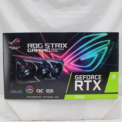 【通販センター】中古  ASUS ROG-STRIX-RTX3060-O12G-GAMING (RTX3060 12GB) 144784 