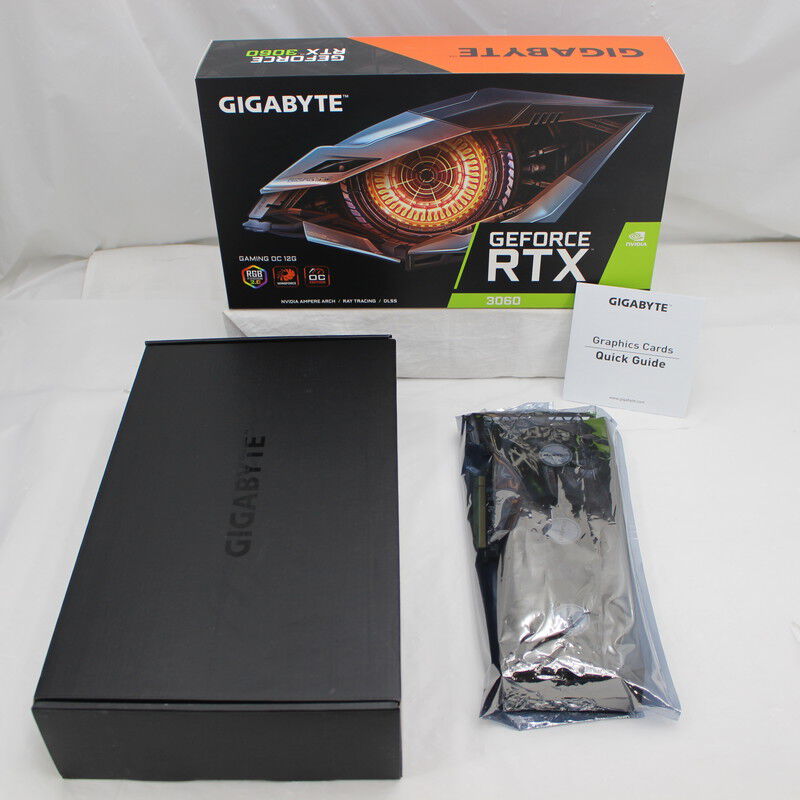 中古 GIGABYTE GV-N3060GAMING OC-12GD R2.0 (RTX3060 12GB) 175507