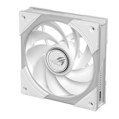 ASUS  ROG EURUX GR120 FAN ARGB REVERSE WHITE (120mm ホワイト リバースファン) 