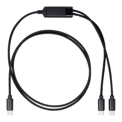AINEX  UYC-CC12P10 (USB-C二股充電ケーブル PD100W対応 1.2m) 
