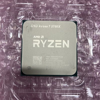 【町田店】中古  AMD Ryzen 7 5700X (AM4/3.4GHz/36M/C8/T16/65W) 150182 