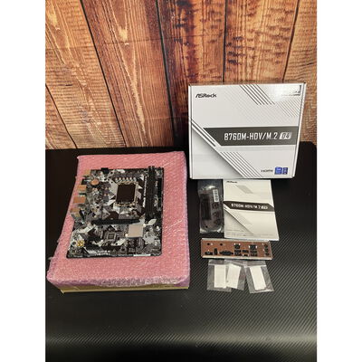 【富士青葉店】中古  ASRock B760M-HDV/M.2 D4 (B760 1700 mATX DDR4) 5070001184 