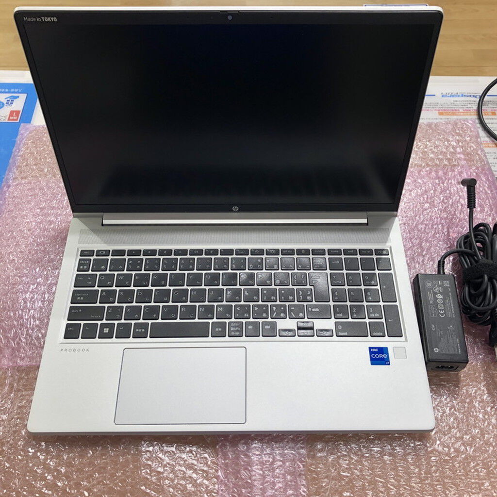 中古 HP ProBook 450 G9 (Core i5-1255U/16GB/SSD 512GB/WLAN/15.6FHD 中古 HP ProBook 450 G9 (Core i5-1255U/16GB/SSD 512GB/WLAN/15.6FHD