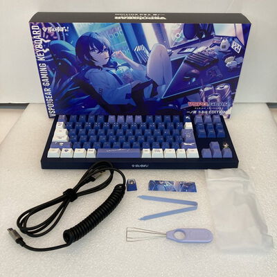 【京都店】中古  VSPO! GEAR Gaming Keyboard[有線][一ノ瀬うるは EDITION] 3180007018 