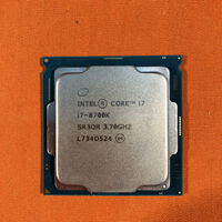 中古  INTEL Core i7 8700K (1151/3.70GHz/12M/C6/T12) 136197 