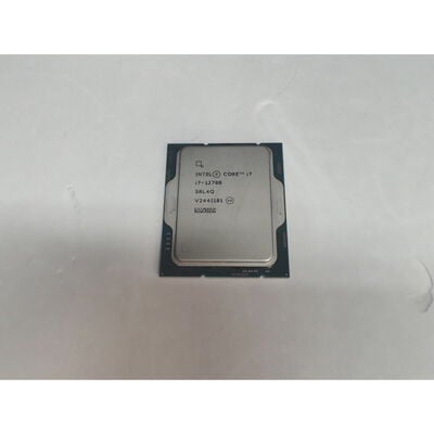 【前橋ｲﾝﾀｰｱｶﾏﾙ店】中古  INTEL Core i7 12700  (1700/2.1G/25M/C12/T20) 148610 