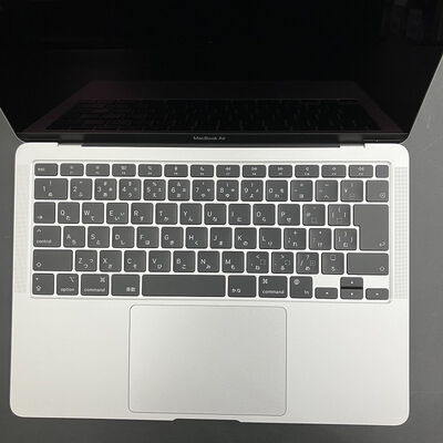 【大須店】中古  Apple MacBook Air 13インチ 2020 (M1 8CPU 8GPU/8GB/512GB) シルバー MGNA3J/A 144577 