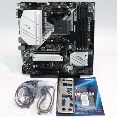 【札幌店】中古  ASRock B550M Pro4 (B550 AM4 mATX DDR4) 142938 