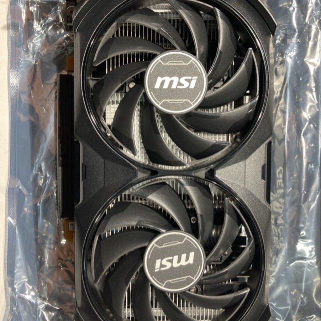 ドスパラ限定モデル　MSI GeForce RTX 4060 VENTUS 2X MSI GeForce RTX 4060 VENTUS 2X BLACK 8G OC (GeForce RTX 4060
