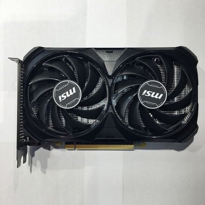 【松山環状枝松店】中古  MSI GeForce RTX 4060 Ti VENTUS 2X BLACK 8G OC（RTX4060Ti 8GB） 3480037460 