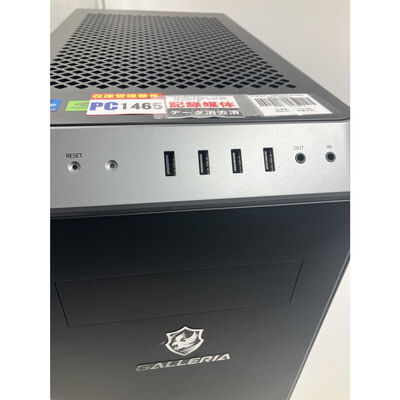 【秋葉原本店】中古  THIRDWAVE GALLERIA RM7C-R46T(Core i7 14700 2.10GHz/32GB/SSD2TB/HDD2TB/RTX4060Ti/W11H64) 3410012041 