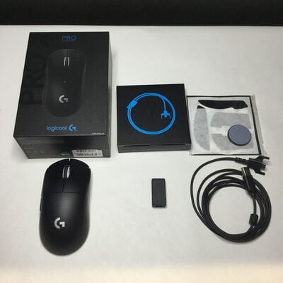 【松山環状枝松店】中古  Logicool PRO X SUPERLIGHT Wireless Gaming Mouse G-PPD-003WL-BK 146967 