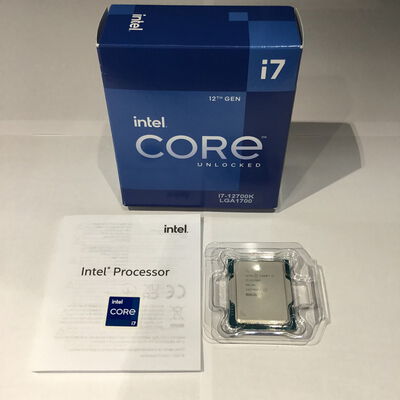 【松山環状枝松店】中古  INTEL Core i7 12700K (1700/3.6G/25M/C12/T20) 147857 