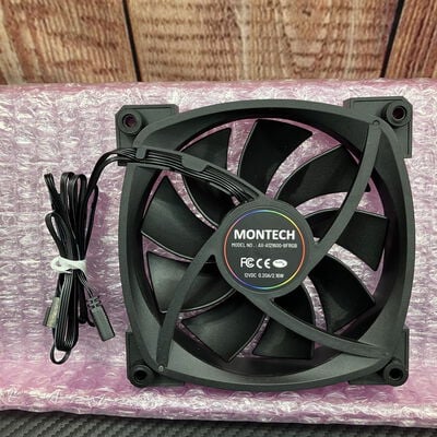 【富士青葉店】中古  MONTECH AX120 PWM Black(120mm ARGB PWM) 5070002329 